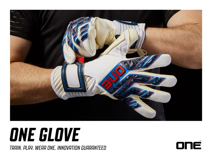 ONE GLOVE junior goalkeeper gloves for kids