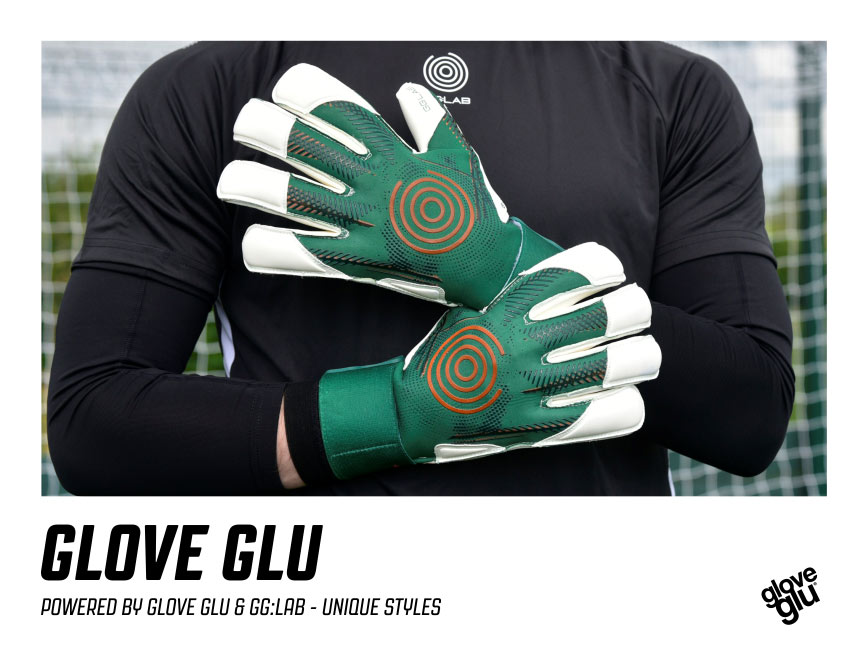 GloveGlu GG Lab junior goalkeeper gloves for kids