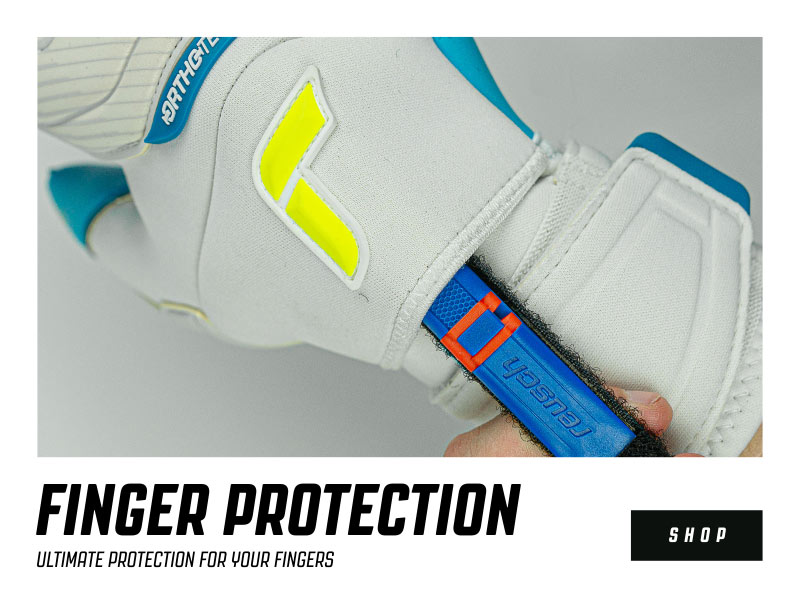 finger save junior goalkeeper gloves for kids