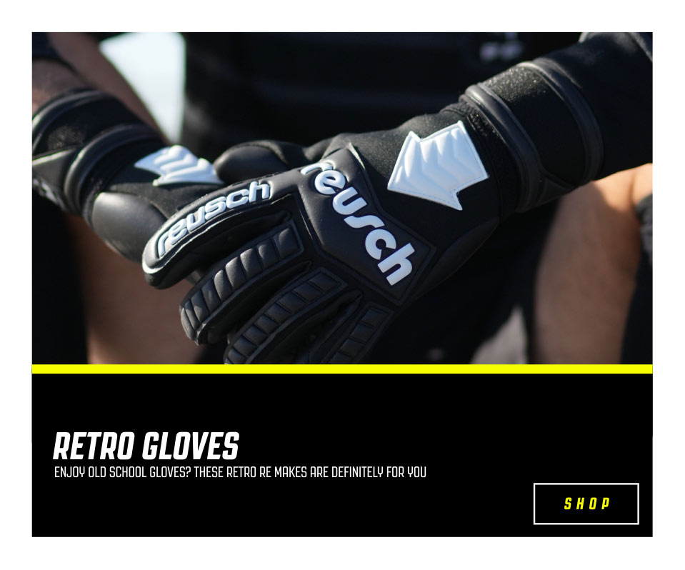 Retro goalkeeper gloves classic goalkeeping gloves
