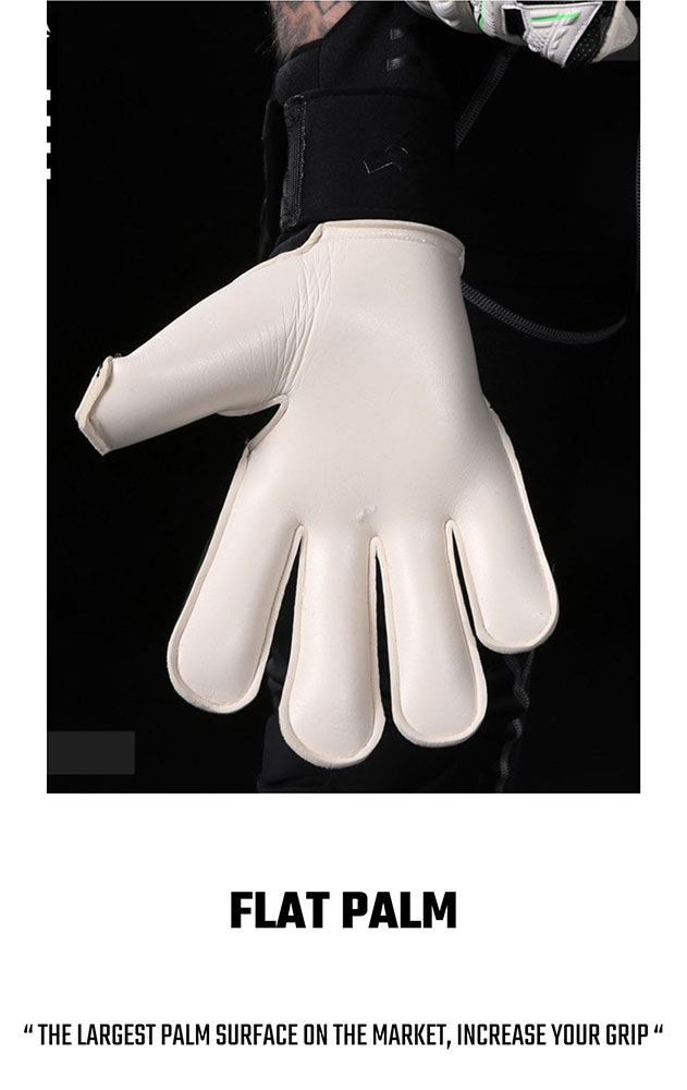 flat palm classic cut goalkeeper gloves