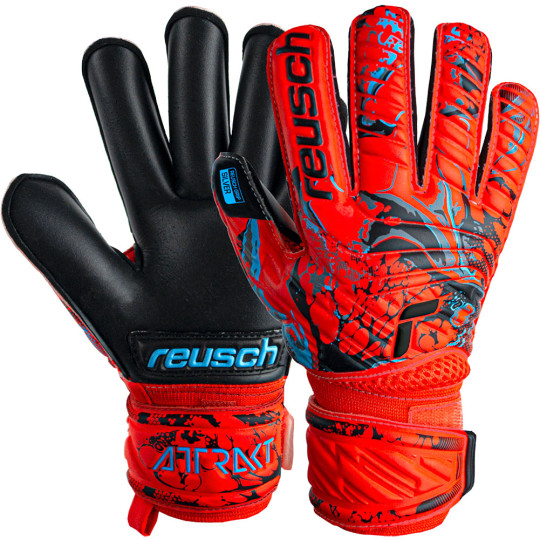 Reusch Attrakt Silver Roll Finger Junior