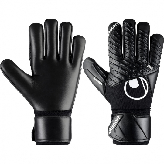 101134901 Uhlsport Comfort Absolutgrip HN Goalkeeper Gloves Black