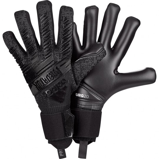 adidas predator goalkeeper gloves black