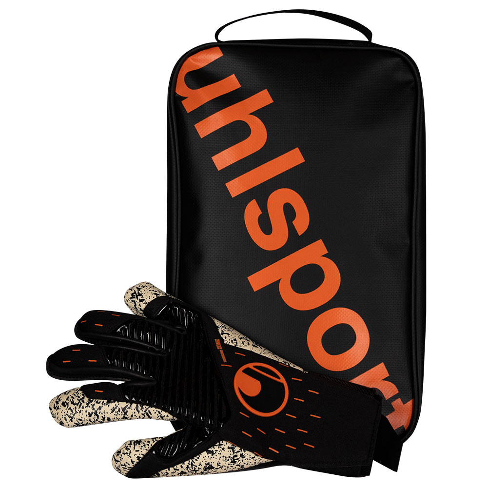 Uhlsport GOALKEEPER GLOVE BAG Black/Fluo Orange Just Keepers