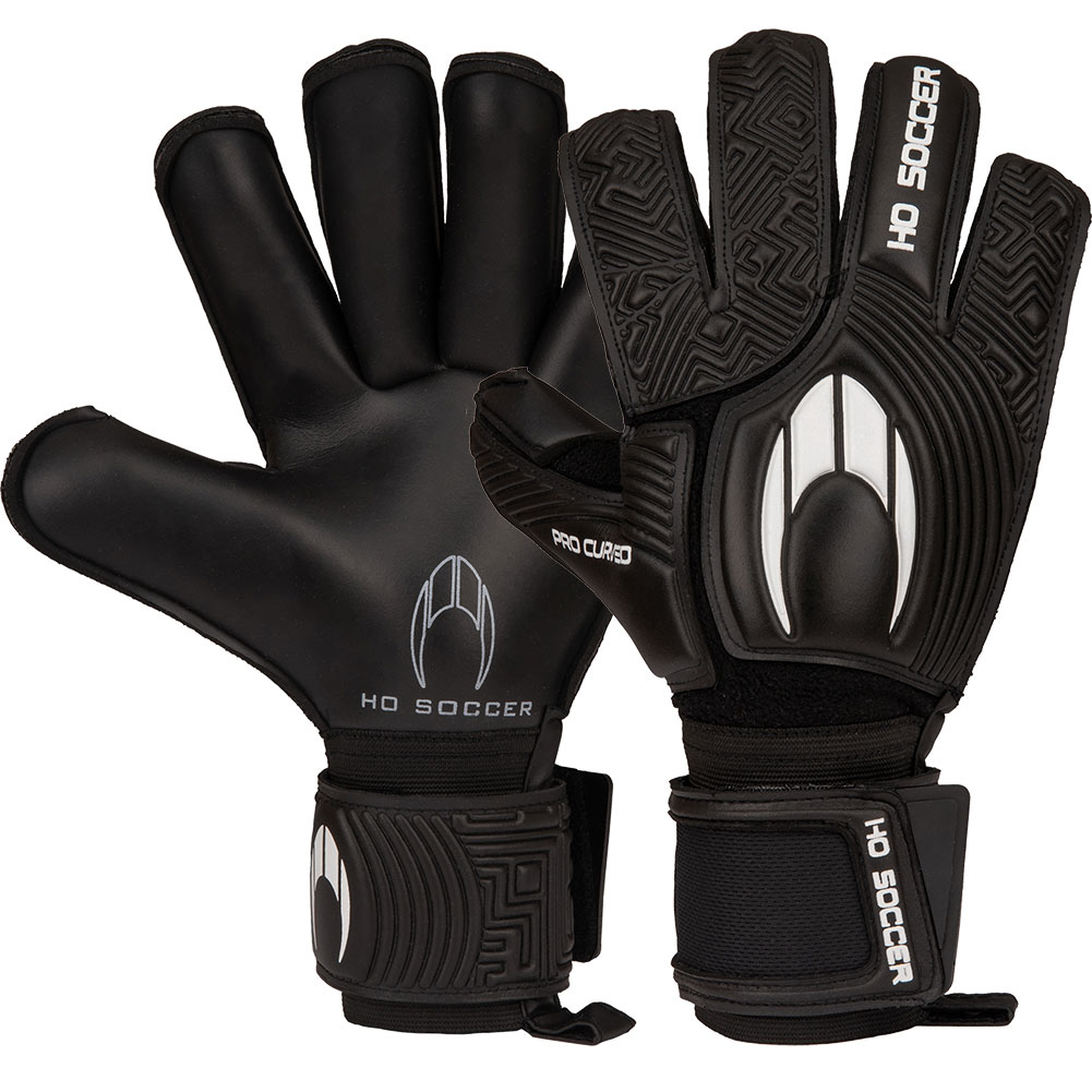 Soccer ROLL WINTER Goalkeeper Gloves Black - Just Keepers