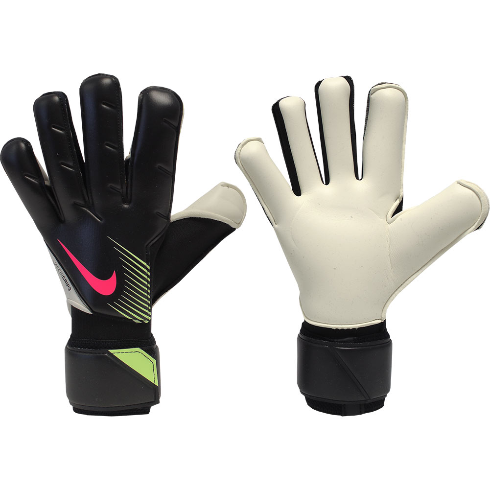 Nike Vapor Grip 3 20cm RS PROMO Goalkeeper Gloves Black/Hot Punch