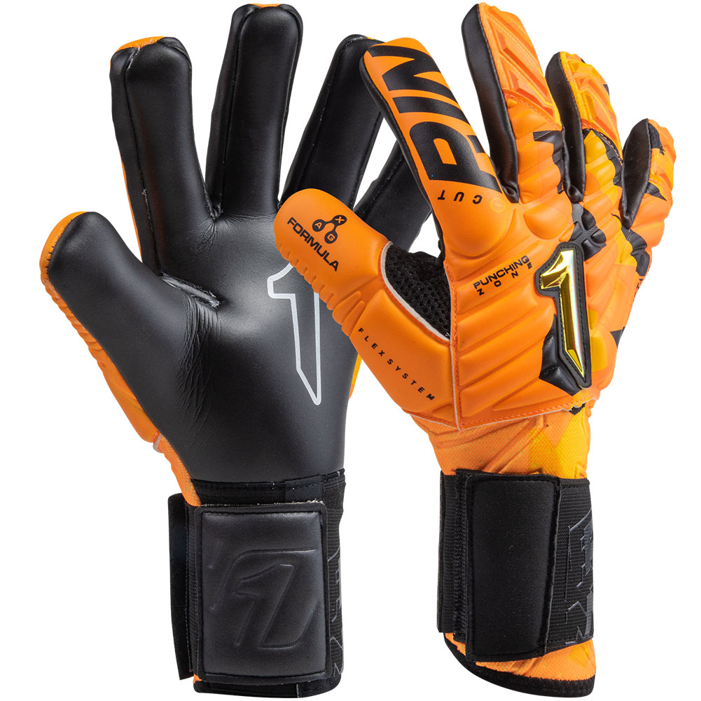 Rinat META TACTIK PRO Orange Black GK Gloves Just Keepers