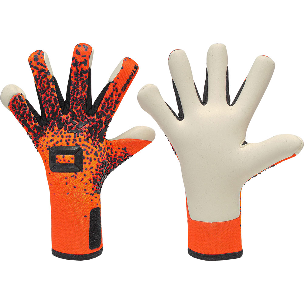 4814003800 Stanno Blaze Junior Goalkeeper Gloves Orange Black Just Keepers