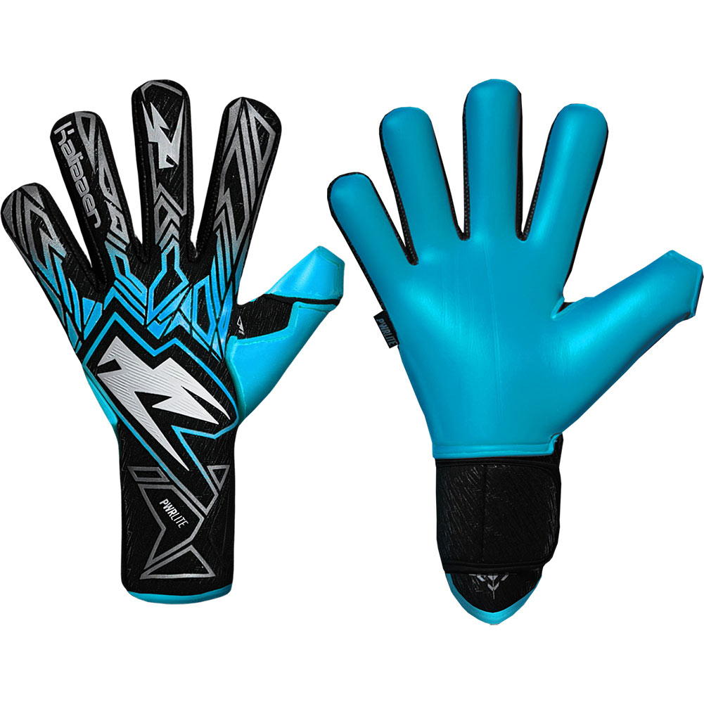 PWRL04 Kaliaaer PWRLITE FaderBlaze Ignite Goalkeeper Gloves Azure Blue