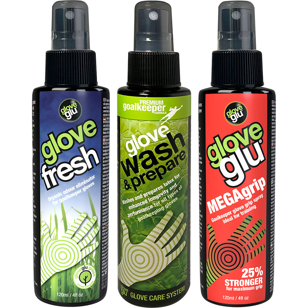  gloveglu MEGAgrip Goalkeeper Glove Grip Spray (120ml (4fl oz))  : Sports & Outdoors