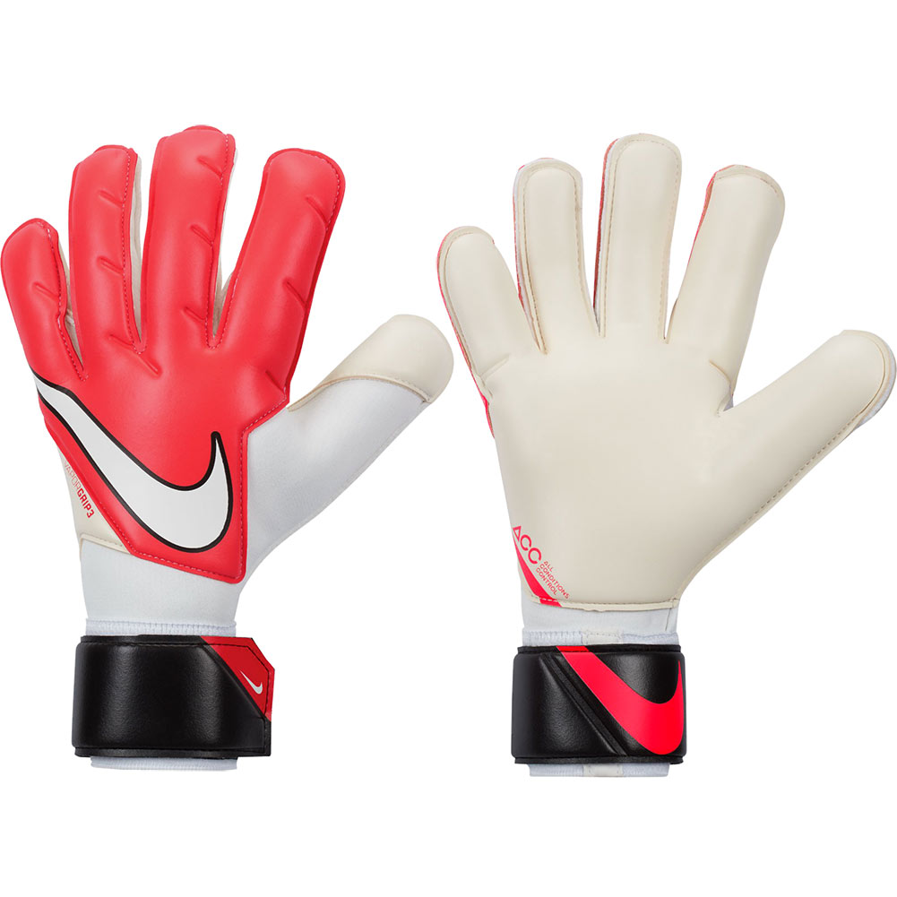Nike GK Vapor Grip 3 Goalkeeper Gloves BRIGHT CRIMSON Just Keepers