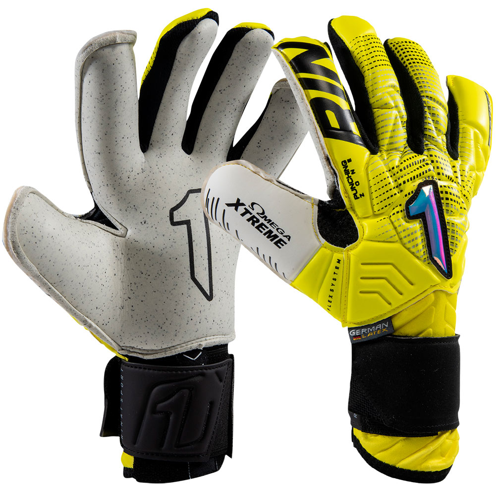 Rinat EGOTIKO STELLAR ALPHA ONANA Goalkeeper Gloves Yellow Just Keepers