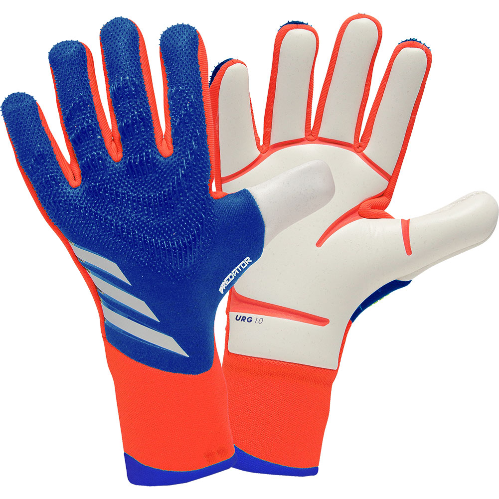IX3869 adidas Predator GL Pro PROMO EURO 2024 Junior Goalkeeper Gloves Lucid Blue Sol Just Keepers