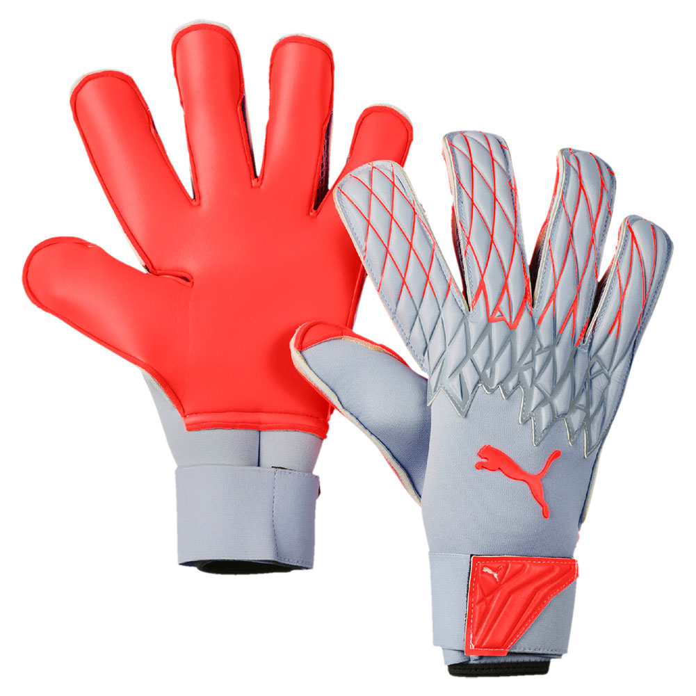 Puma future grip 19.1 grey dawn/energy red deals
