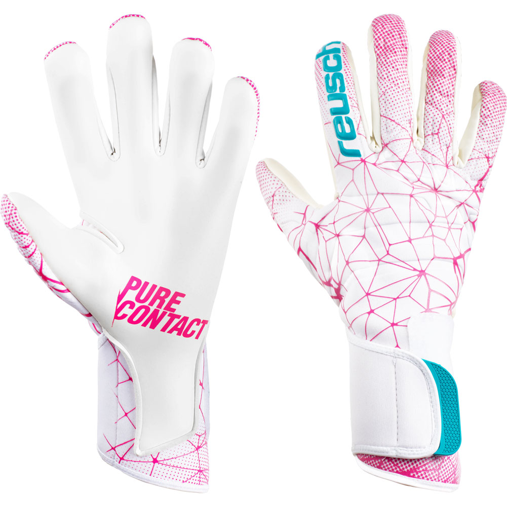 pink soccer goalie gloves