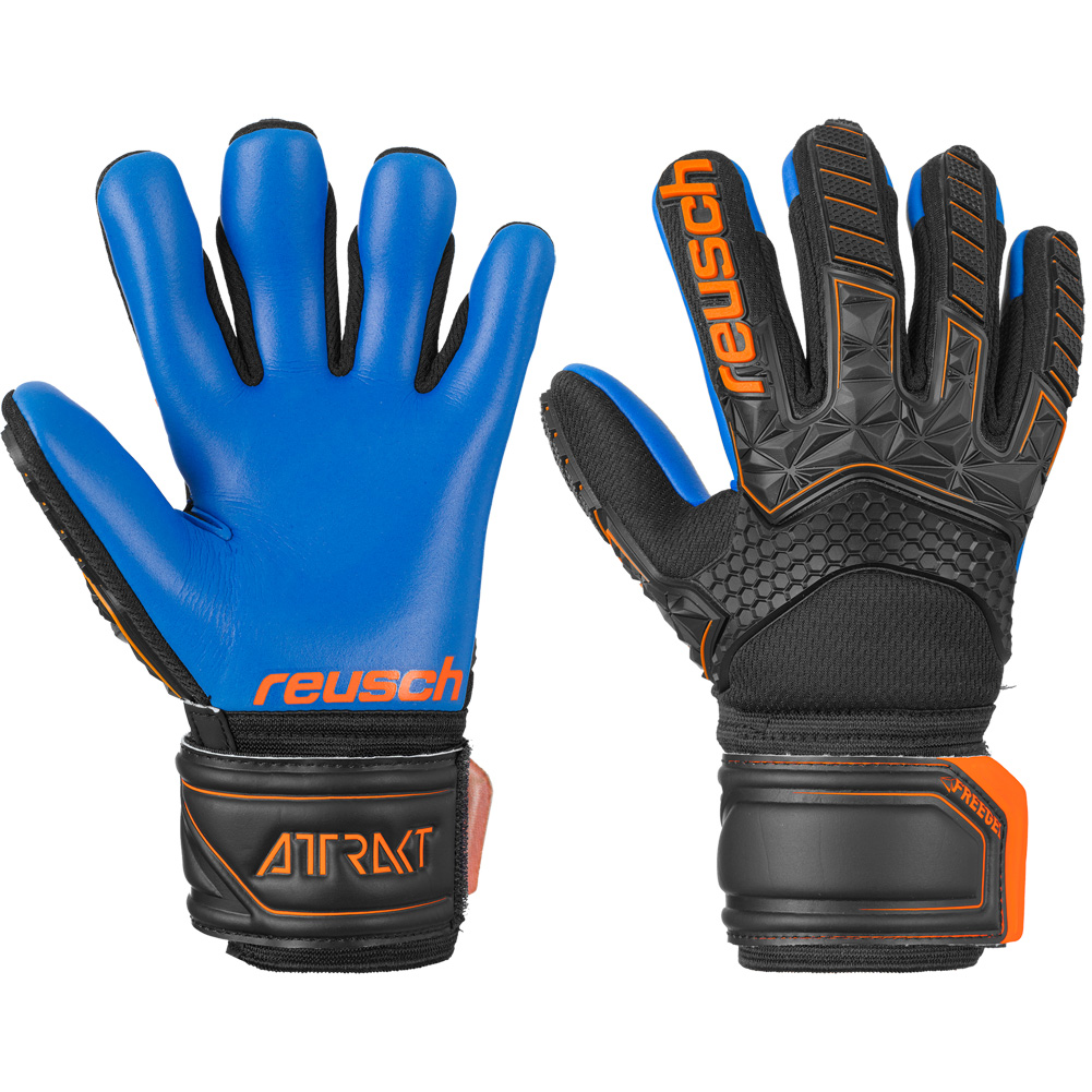 Reusch Attrakt Freegel S1 Finger Support Jnr Goalkeeper Gloves eBay