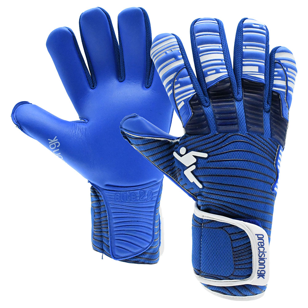Precision GK Elite Quartz Graphite Negative Super Lite Goalkeeper Gloves for Soccer