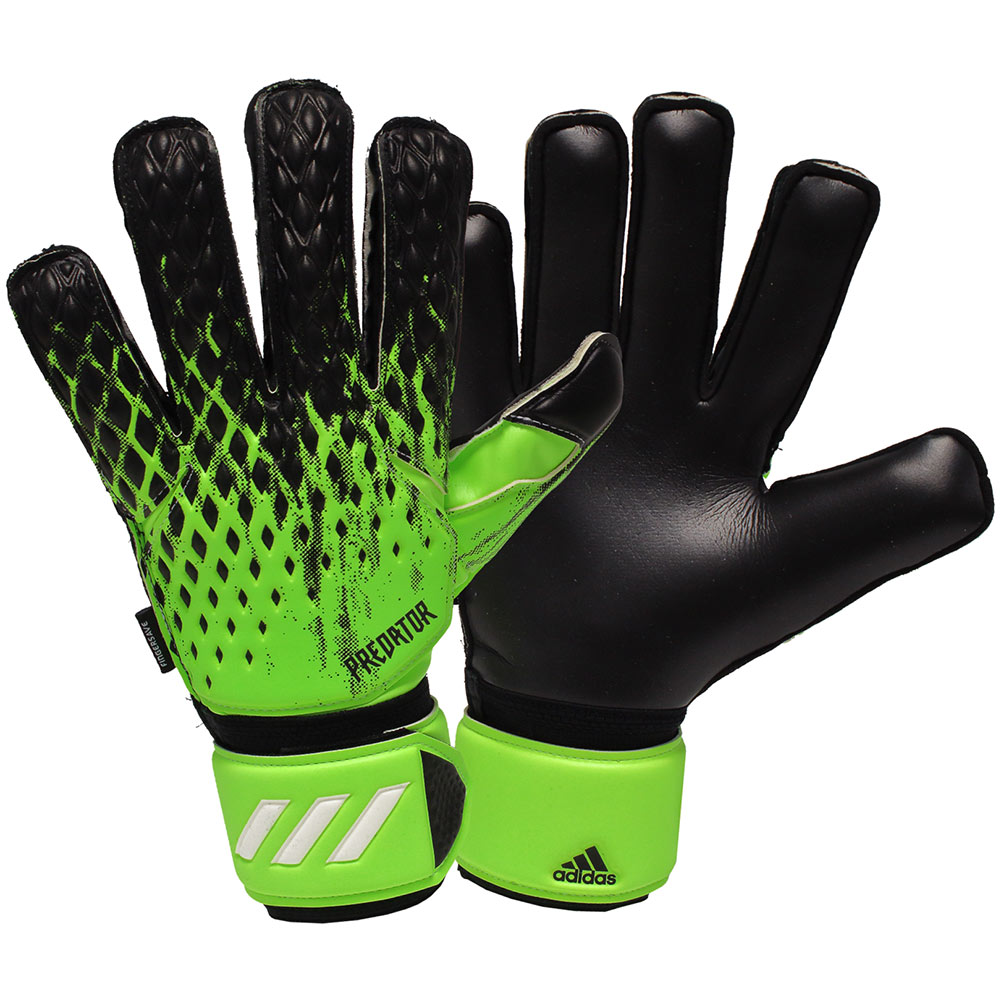 adidas goalkeeper gloves green