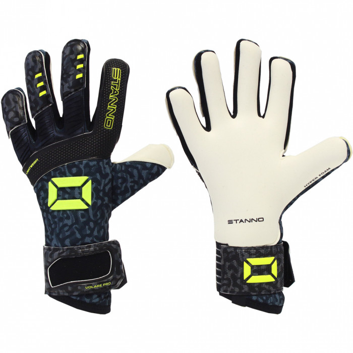 Stanno Volare Pro Goalkeeper Gloves Anthracite-Neon Yellow