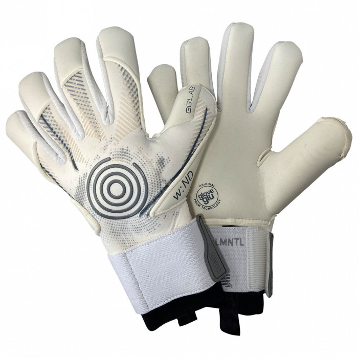  70062103J GG:LAB w:ND GloveGlu Junior Goalkeeper Gloves Air White 