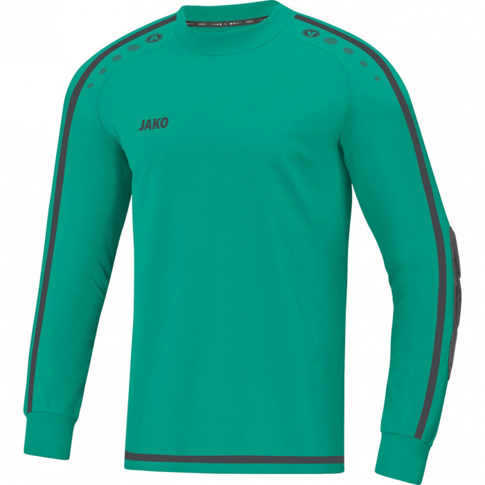 JAKO Striker 2.0 GK Jersey LS Anthractie/Turquoise