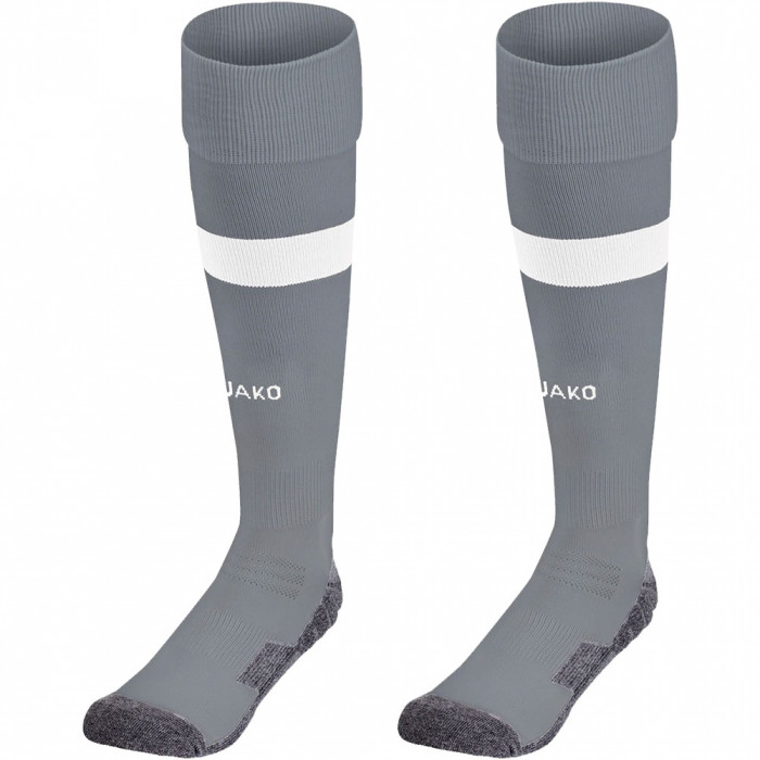 3869-40 JAKO Boca Socks Stone Grey/White 