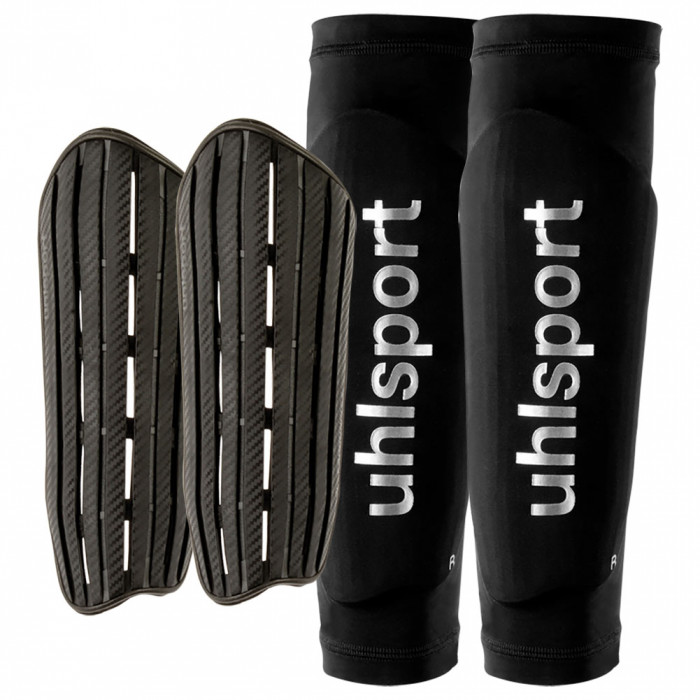 Uhlsport Carbon Evo Shin Guard Black