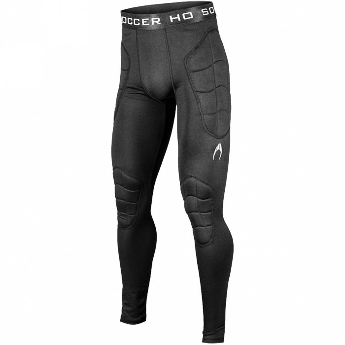 HO Soccer Raven Padded GK Tights Black Just Keepers