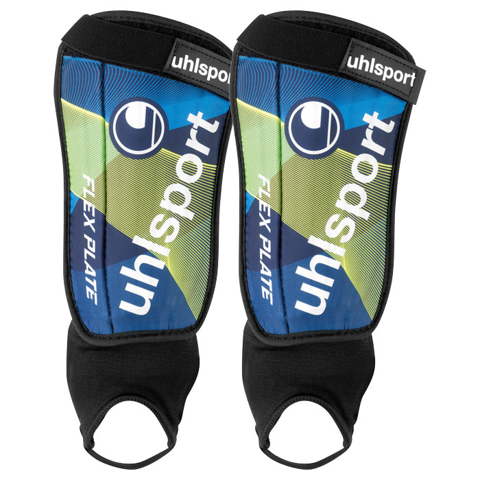  100680402 UHLSPORT FLEX PLATE Shin Guards Blue 