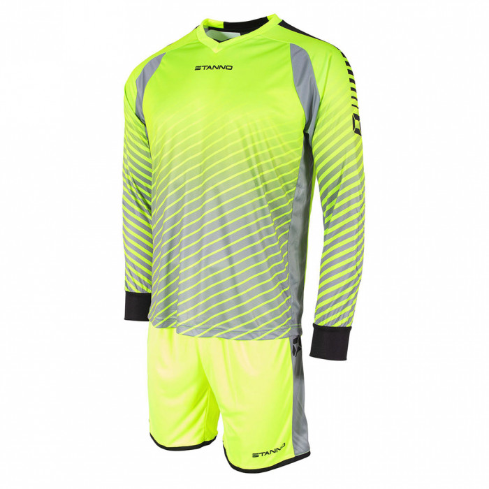  4150034190J Stanno Blitz Keeper Set Junior Neon 