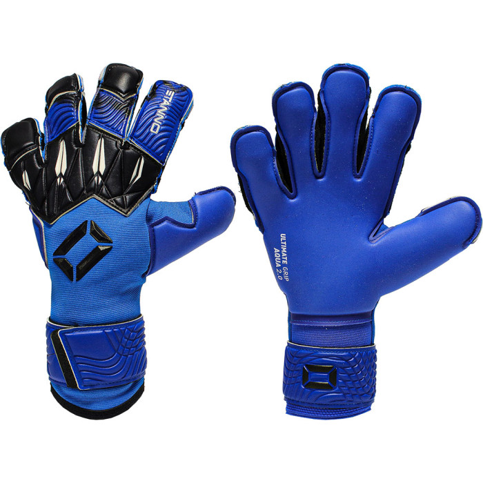 Stanno Ultimate Grip Aqua Hybrid Goalkeeper Gloves Blue