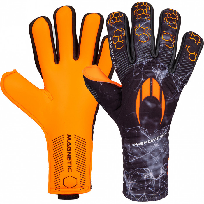 HO Soccer Phenomenon Magnetic III Goalkeeper Gloves black/orange