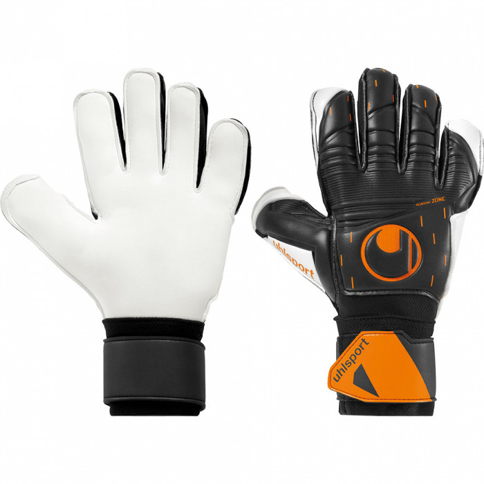  Uhlsport SPEED CONTACT SOFT FLEX FRAME Goalkeeper Gloves Black/White/Fluo
