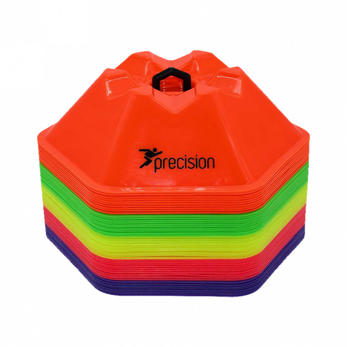 TR546 Precision Pro HX Saucer Cones Set of 50 (assorted) Multi Colour 