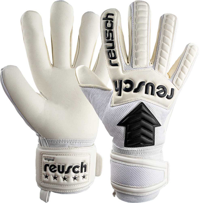 Reusch Legacy Arrow Silver Goalkeeper Gloves White