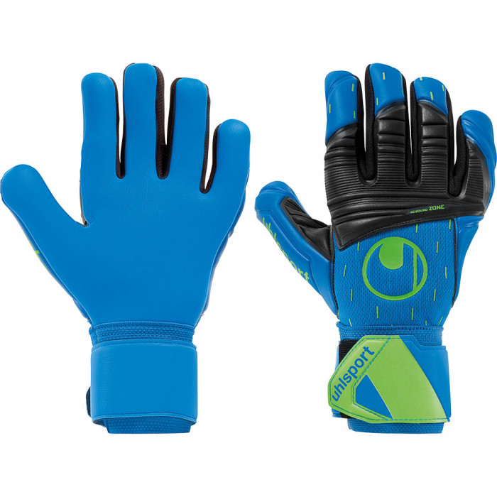 Uhlsport AquaSOFT HN Goalkeeper Gloves pacific/fluogreen 