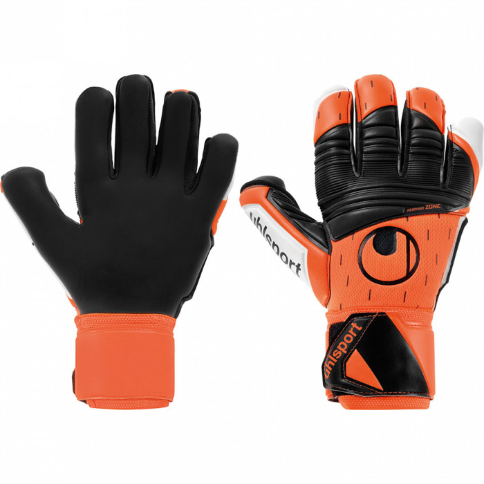 Uhlsport Super Resist+ HN Junior Goalkeeper Gloves Fluo Orange