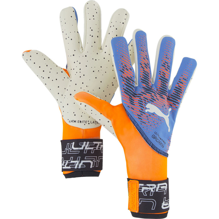 Puma ULTRA ULTIMATE 1 NC Goalkeeper Gloves Ultra Orange Blue Glimmer