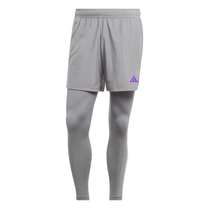 adidas Tiro 23 Pro Goalkeeper Tights/Shorts Team Light Grey/Active Purple