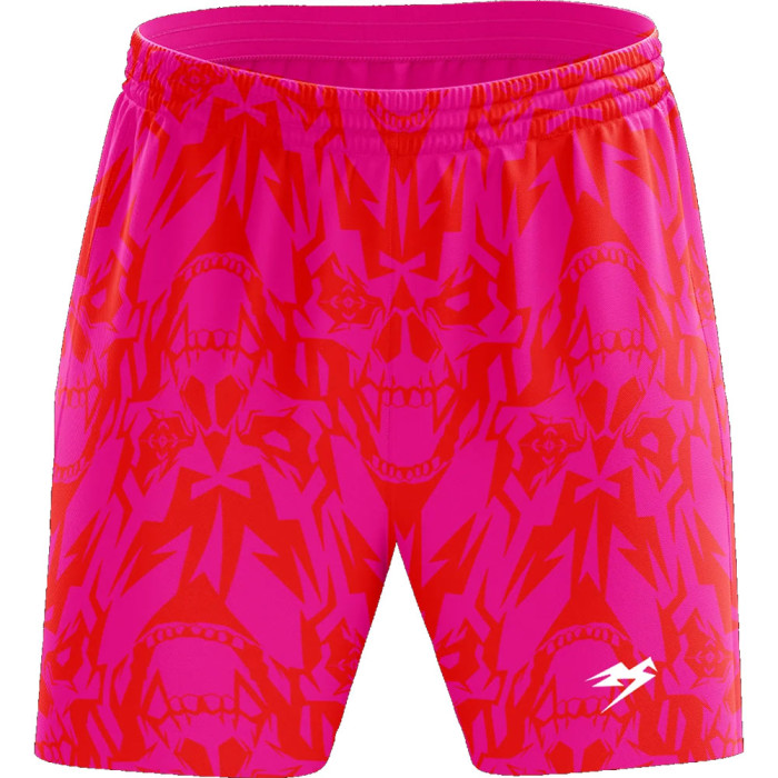 Kaliaaer AER V1 GK Shorts Neo Pink/Flame Red 