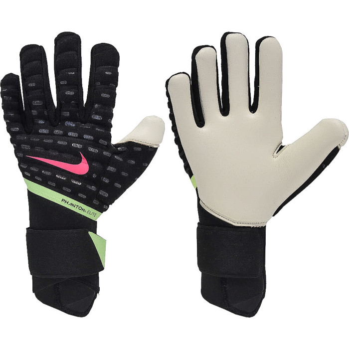 Nike Phantom Elite 20cm Promo Goalkeeper Gloves Black/Hot Punch