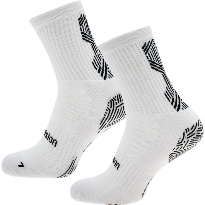 730YWB Precision Origin.0 Grip Socks Adult White