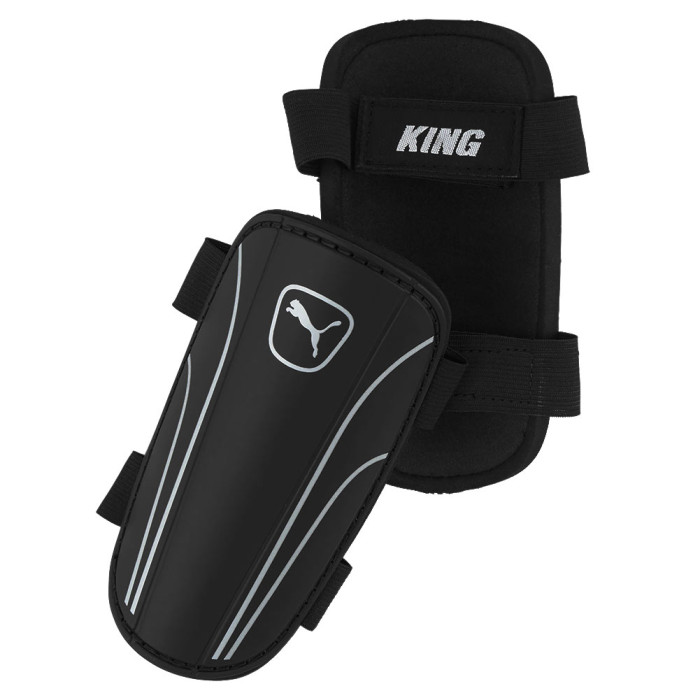  03084902 Puma King Shin Guard With Straps (Black) 