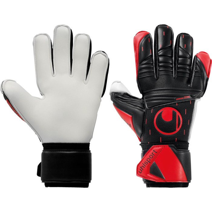 Uhlsport Classic Absolutgrip Goalkeeper Gloves Black/Red