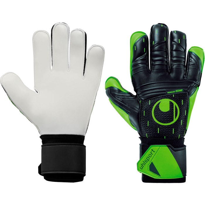 Uhlsport Classic Soft Advanced Junior Goalkeeper Gloves black/fluogreen