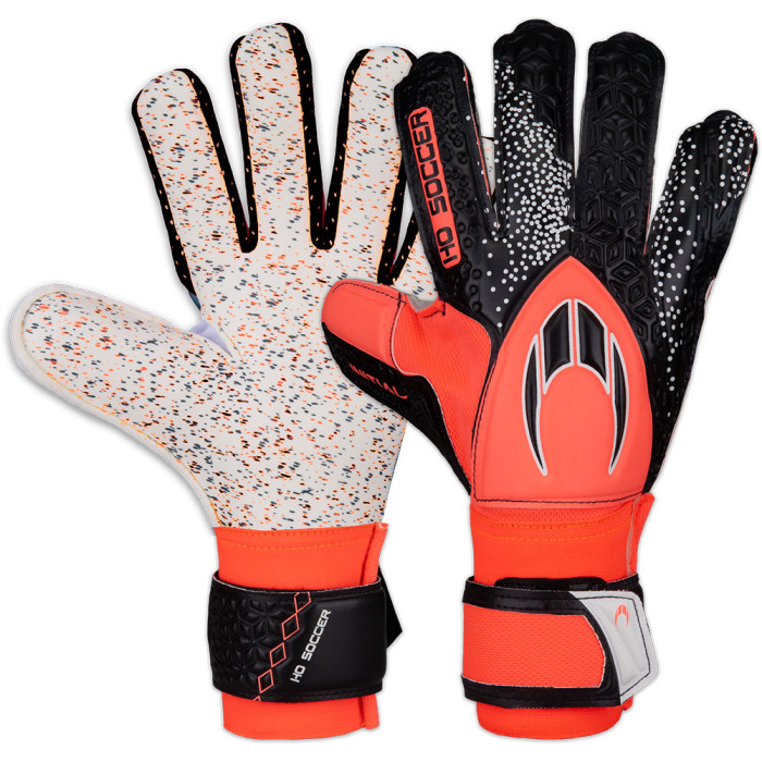 HO Soccer INITIAL POP Negative Goalkeeper Gloves Fluo Orange