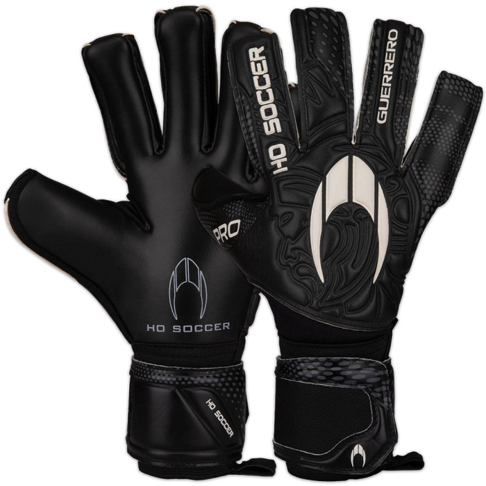 HO Soccer Guerrero Pro Negative Junior Goalkeeper Gloves Black