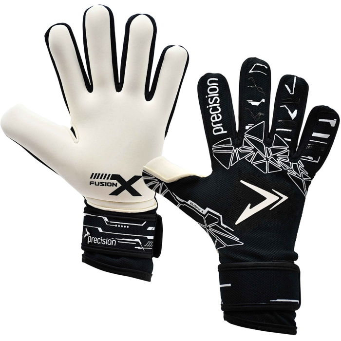 Precision Fusion X Pro Lite Giga Goalkeeper Gloves Black