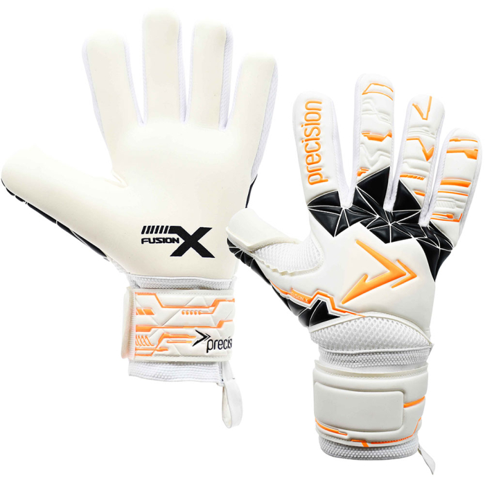 Precision Fusion X Negative Replica Junior Goalkeeper Gloves White